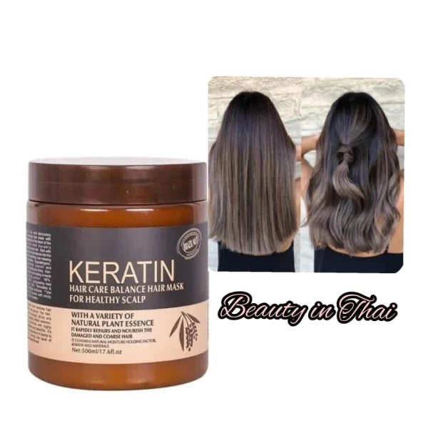 Keratin Hair Care Balance Hair Mask For Healthy Scalp 500ml - H&A Accessorize