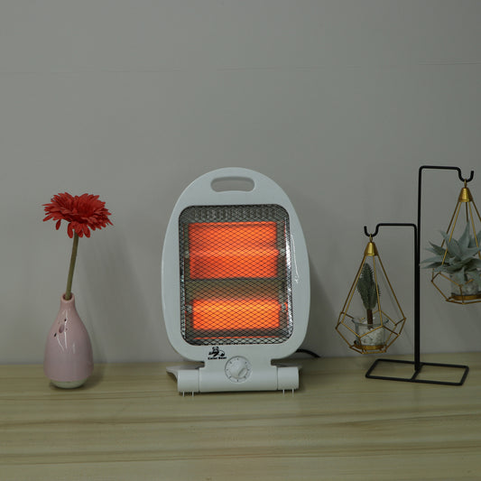 Renova 800W Instant Heating Portable Electric Quartz Heater With Auto Tip-Over Protection - H&A Accessorize