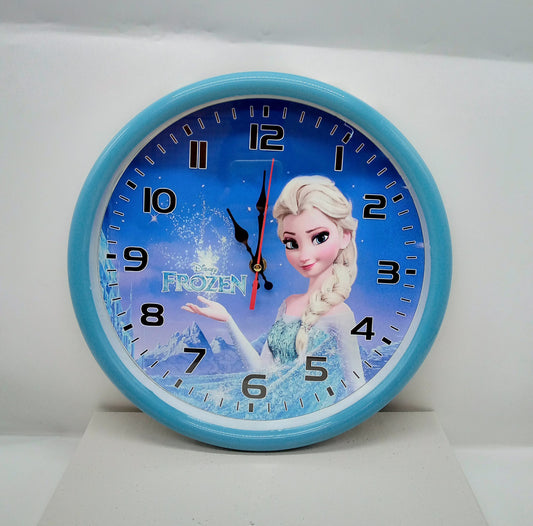 Disney Frozen Elsa Wall Clock For Kids - H&A Accessorize