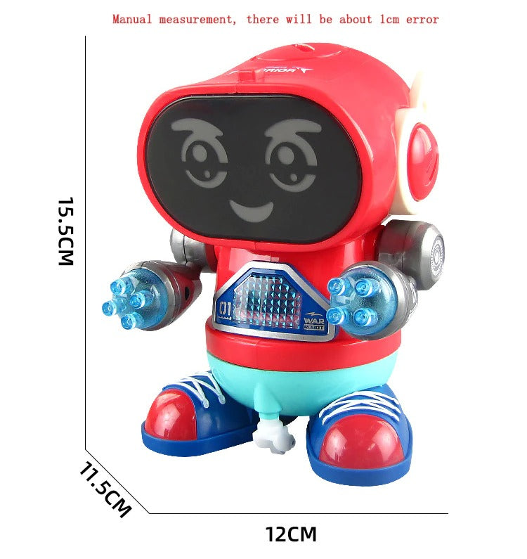 Children Electric Dancing Robot With Light , Music And Walking Toy For Kids - H&A Accessorize